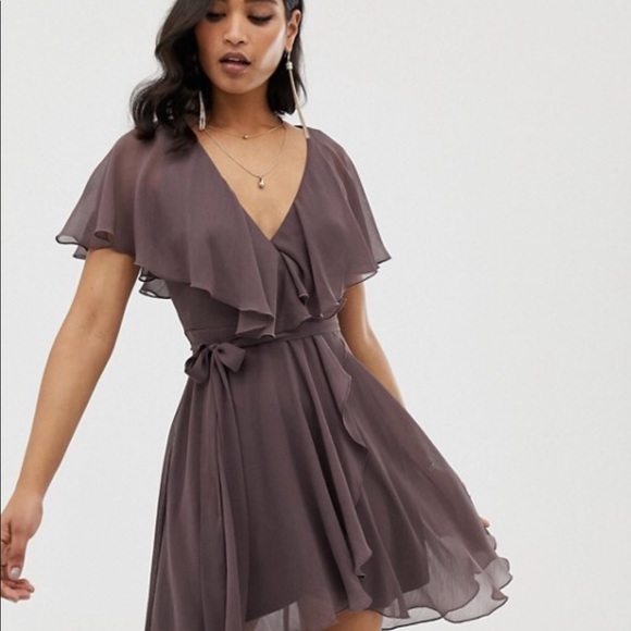 ASOS Dresses & Skirts - ASOS | Wrap Dress | Dusty Purple | NWOT